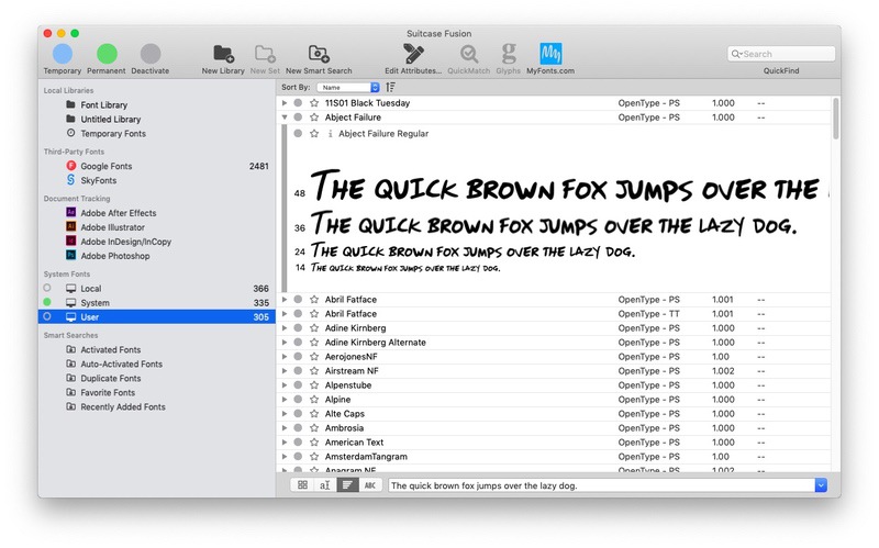 best free font manager for mac